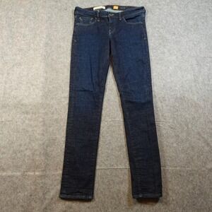 Pilcro Jeans Womens 29 Stet Skinny Dark Wash Denim Casual Anthro